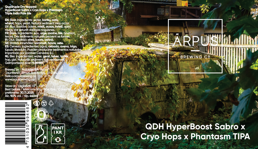 QDH HyperBoost Sabro x Cryo Hops x Phantasm TIPA