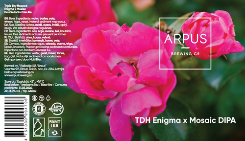TDH Enigma x Mosaic DIPA