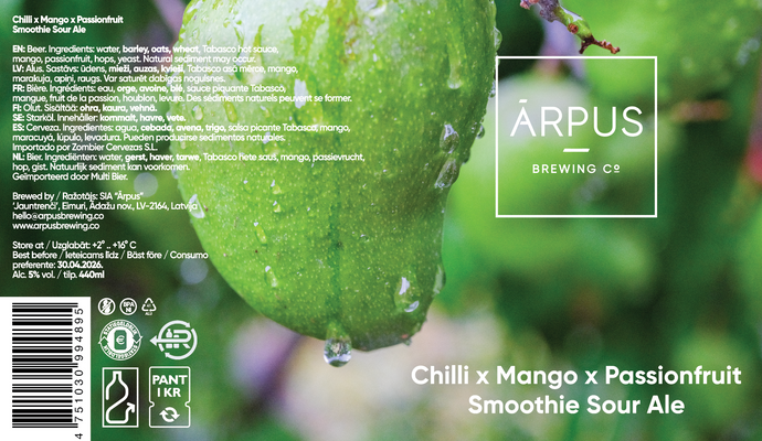 Chilli x Mango x Passionfruit Smoothie Sour Ale