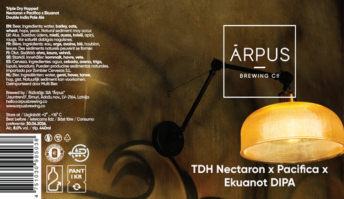 TDH Nectaron x Pacifica x Ekuanot DIPA