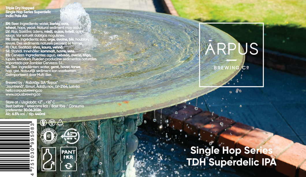 Single Hop Series TDH Superdelic IPA