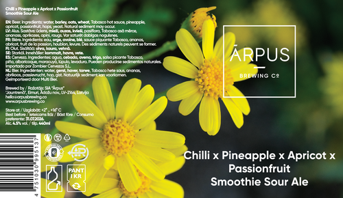 Chilli x Pineapple x Apricot x Passionfruit Smoothie Sour Ale