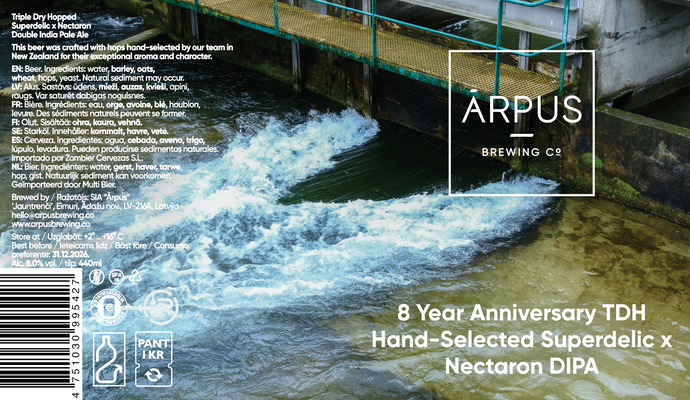 8 Year Anniversary TDH Hand-Selected Superdelic x Nectaron DIPA